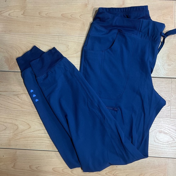 HeartSoul Pants - HeartSoul Royal Blue Jogger Scrub